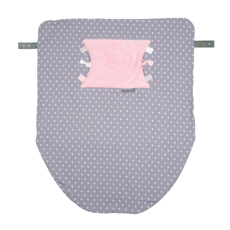 Cheeky Blanket Polka Dot Pink