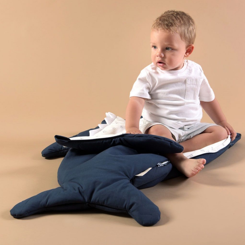 Navy Blue Sleeping Bag / Boat Lining
