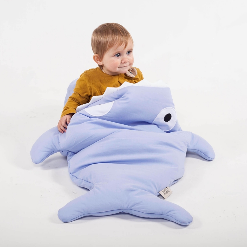 Blue Sky Sleeping Bag / Whale Lining