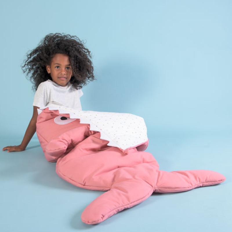 Pink Kids Sleeping Bag / Flies Lining