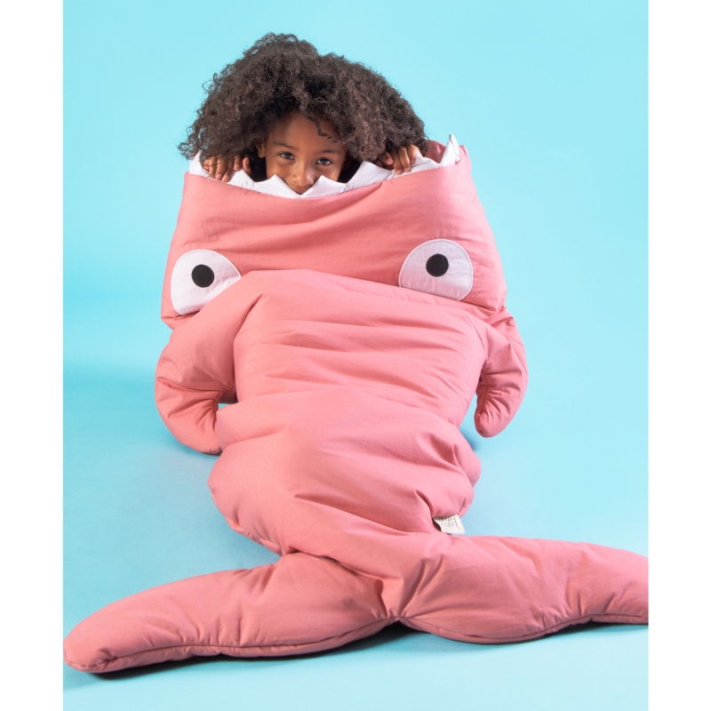 Pink Kids Sleeping Bag / Flies Lining