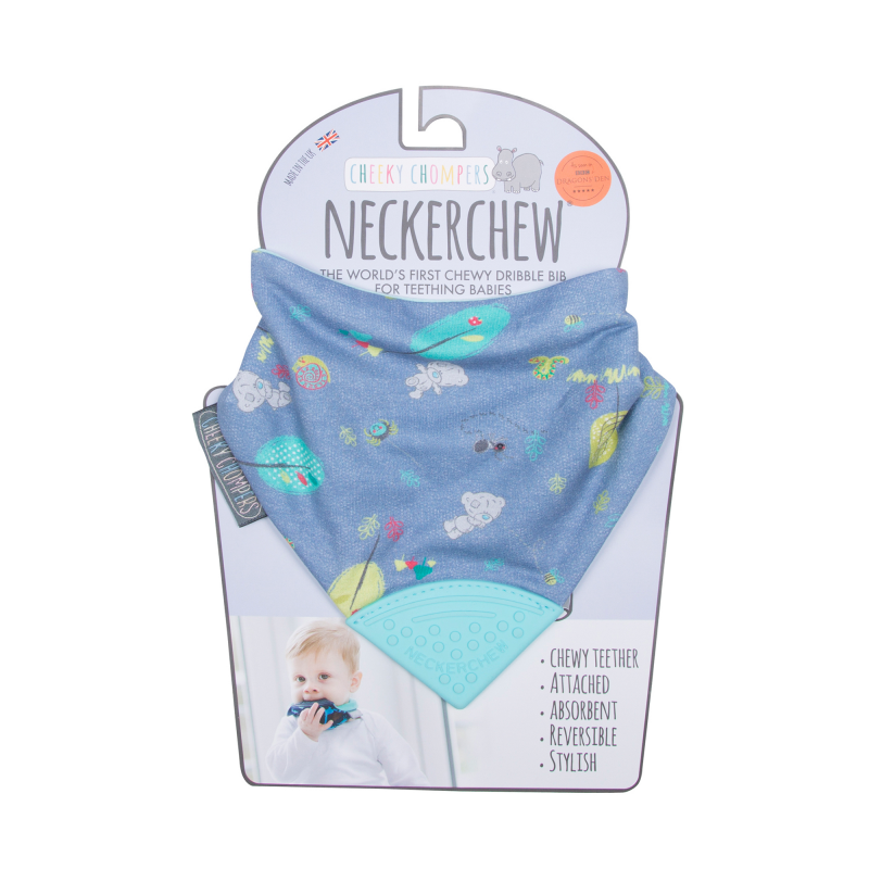 Neckerchew Tiny Tatty Teddy - Denim Day