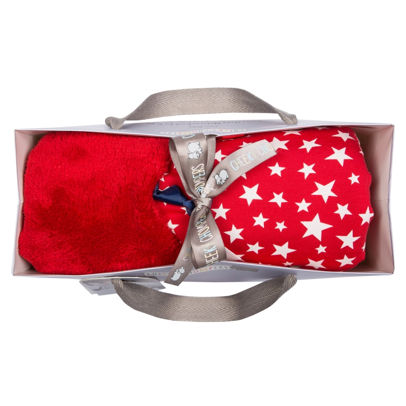 Cheeky Blanket Red Stars