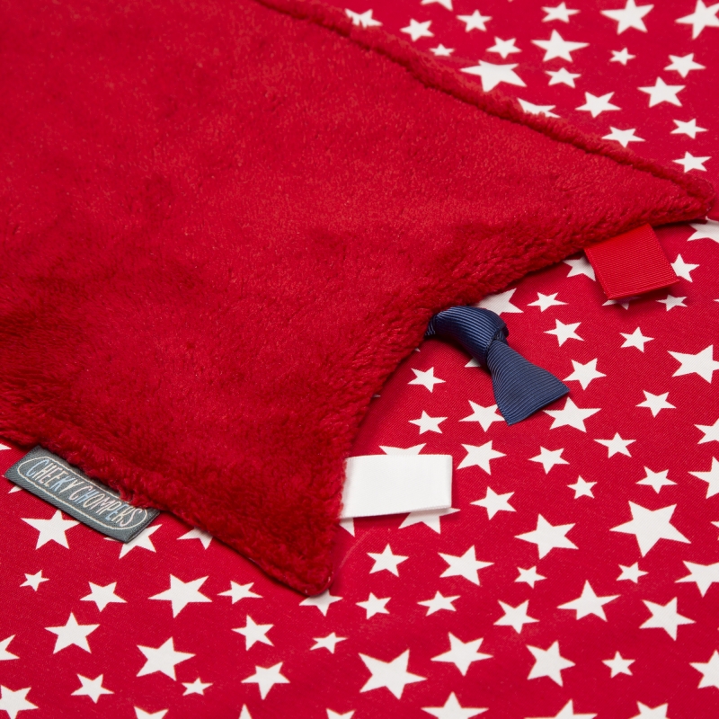 Cheeky Blanket Red Stars