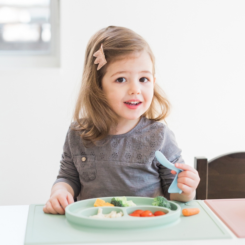 Left-Hand Toddler Spoons-Single Pack (Water)