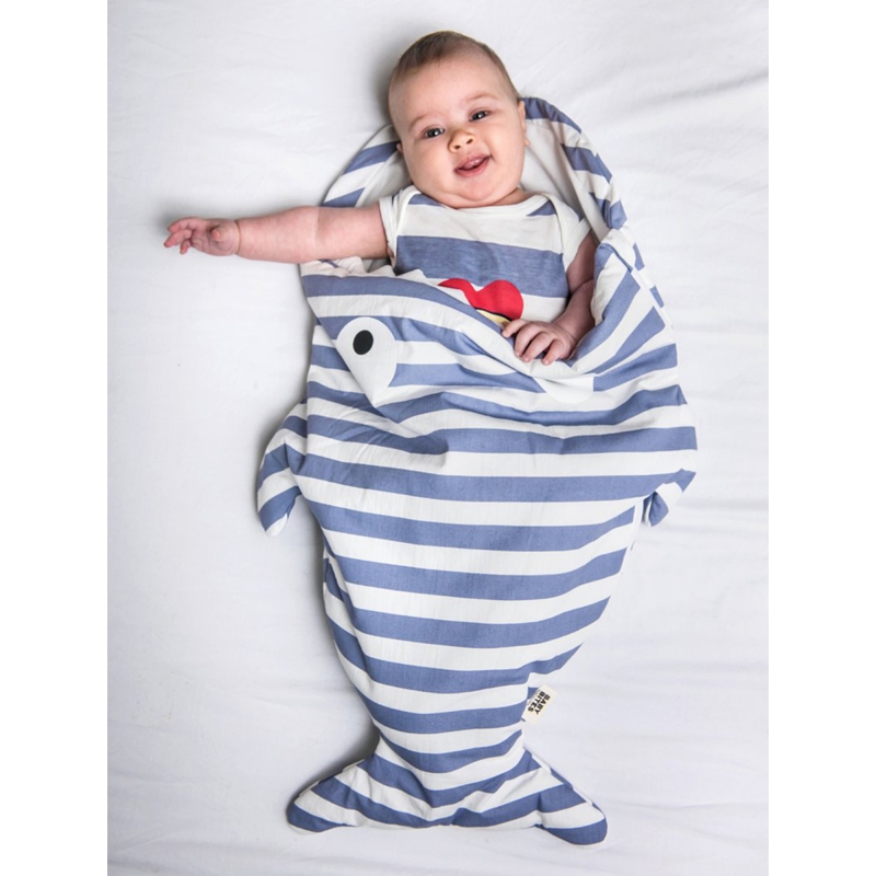 Newborns Sleeping Bag / Blue stripes