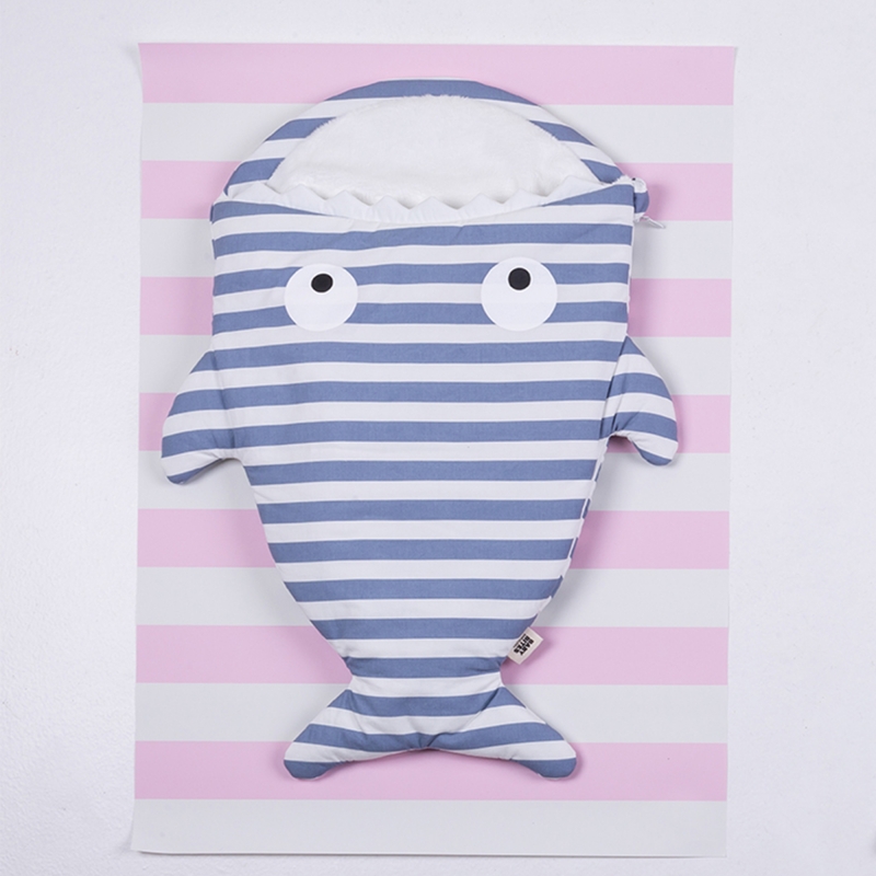 Newborns Sleeping Bag / Blue stripes