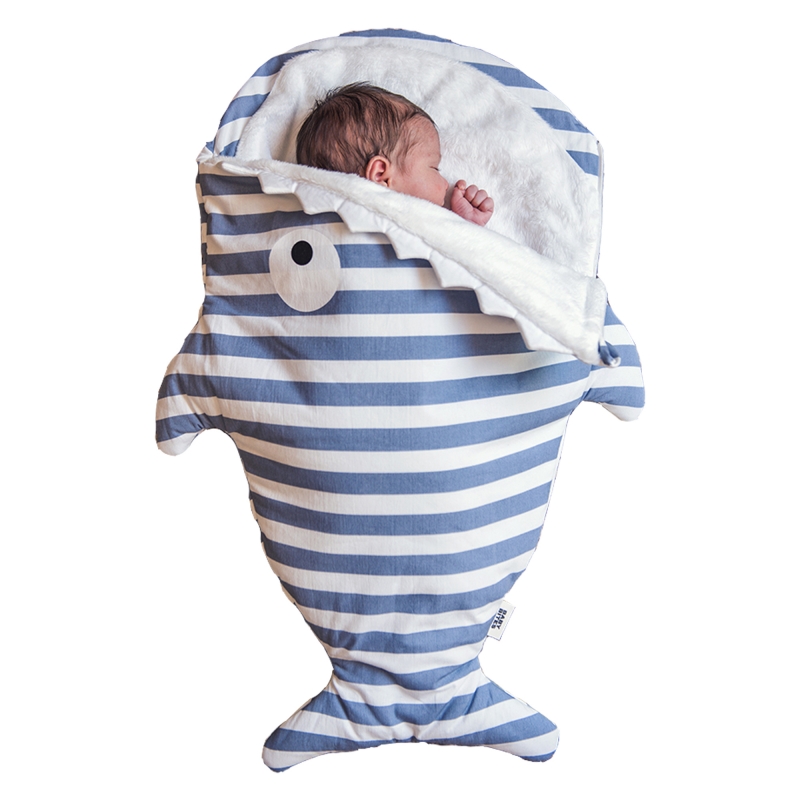 Newborns Sleeping Bag / Blue stripes