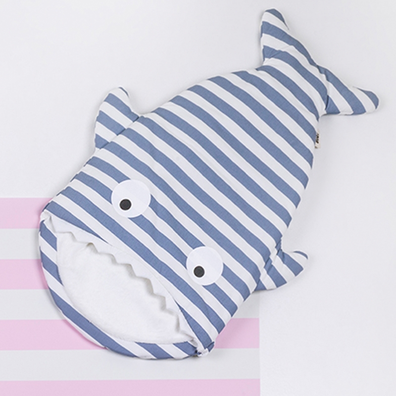 Newborns Sleeping Bag / Blue stripes