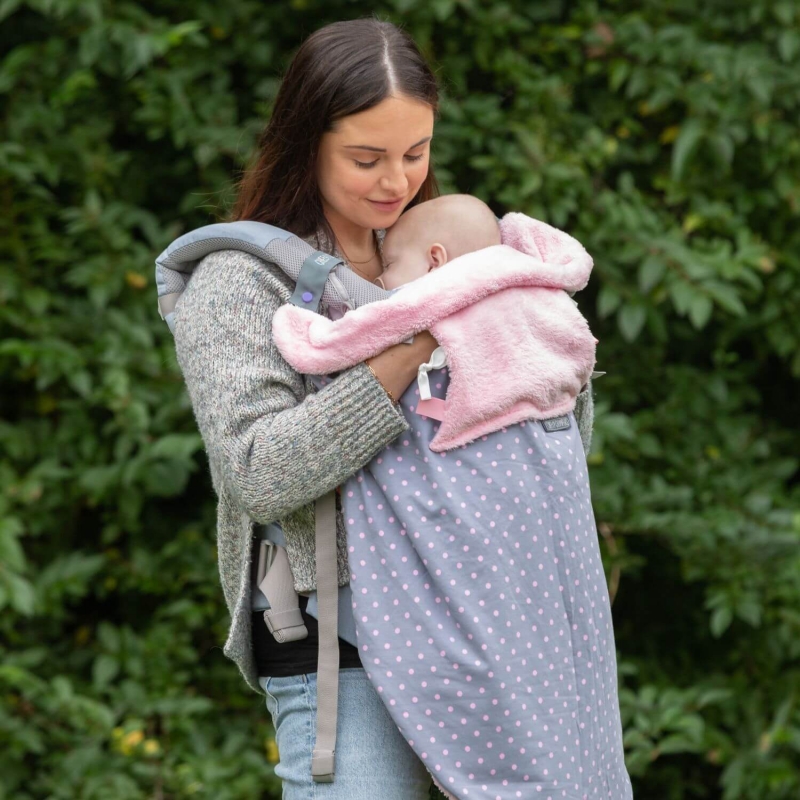 Cheeky Blanket Grey Stripes