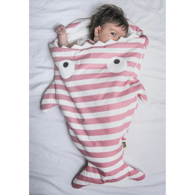 Newborns Sleeping Bag / Pink stripes