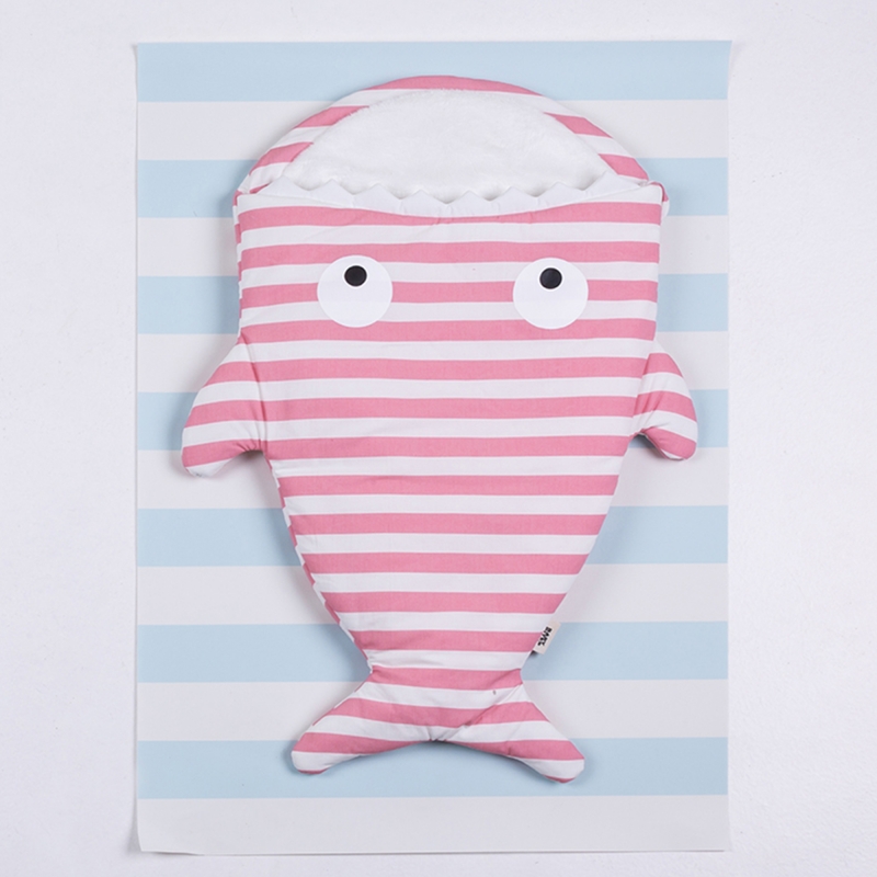 Newborns Sleeping Bag / Pink stripes